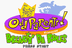 Fairly Odd Parents: Breakin' Da Rules screenshot 2 for GameBoy Advance